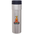 16 Oz. Silver Como Stainless Steel Tumbler